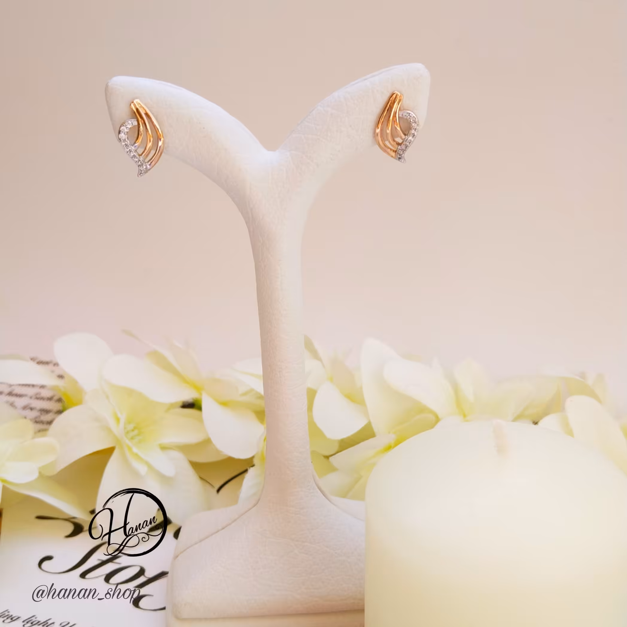 گوشواره ژوپینگ مدل خاص آبکاری طلا ضد حساسیت اکسسوری و زیورآلات شیک زنانه و دخترانه 