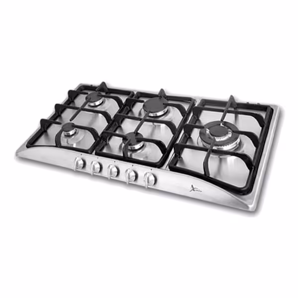 اجاق گاز صفحه ای اخوان 5 شعله سری گیتا مدل Gi13-S