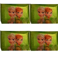 دستمال کاغذی جیبی 10 برگ مدل فروزن مجموعه 4 عددی