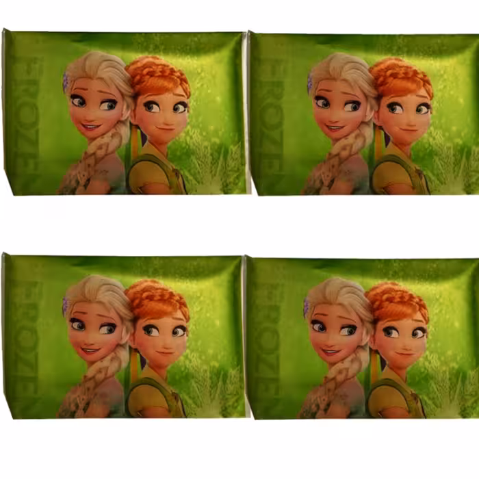 دستمال کاغذی جیبی 10 برگ مدل فروزن مجموعه 4 عددی