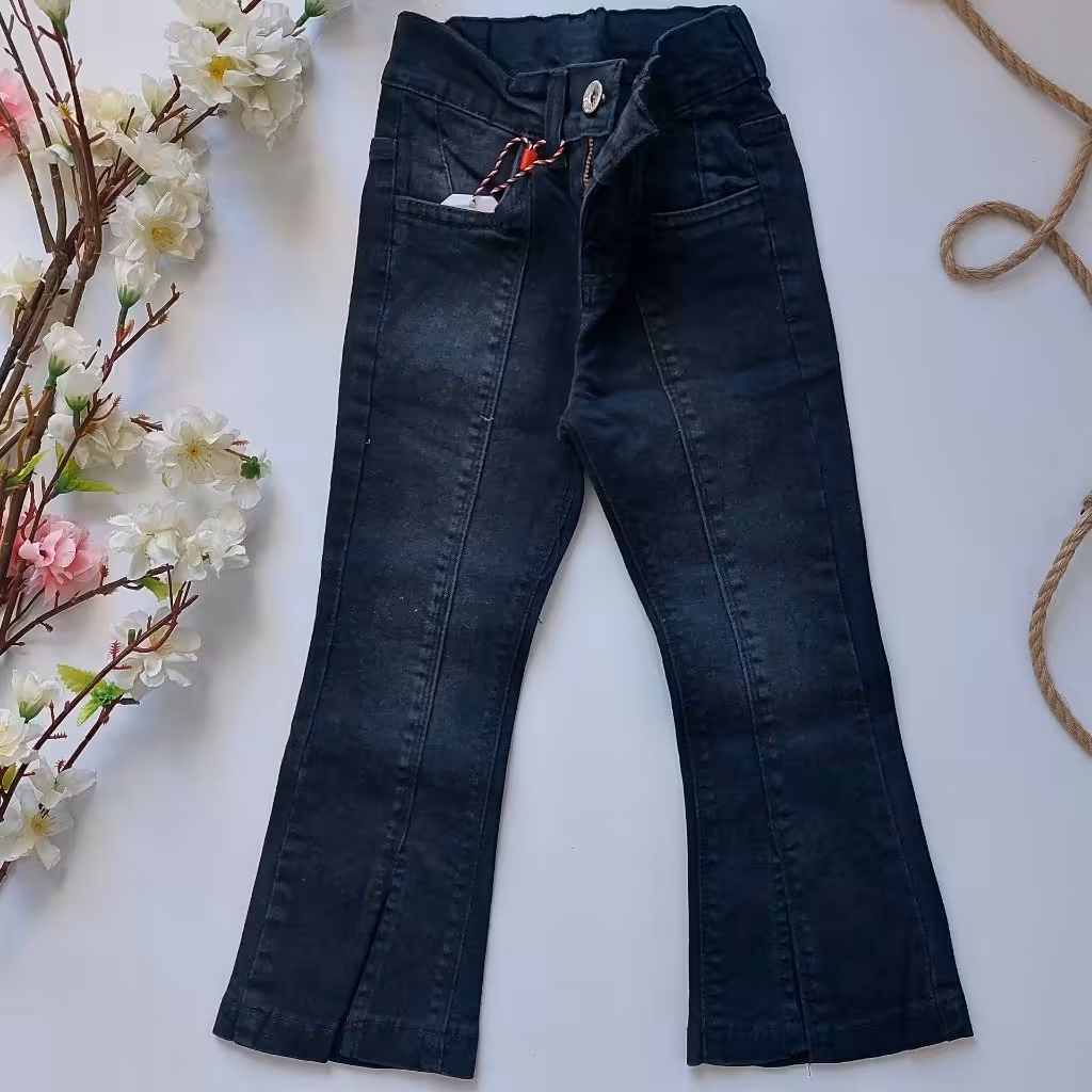 شلوار دخترانه بوت کات دمپا سایز 60 تا 95 