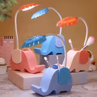 چراغ مطالعه جاقلمی دار طرح فيل