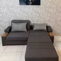 مبل تختخوابشو مدل دوقلو ، امکان باز و بسته شدن به صورت جدا گانه،اسکلت فلزی برای هر کدام (پس کرایه)