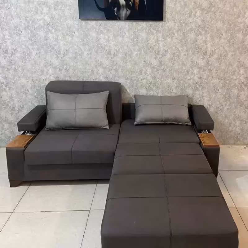 مبل تختخوابشو مدل دوقلو ، امکان باز و بسته شدن به صورت جدا گانه،اسکلت فلزی برای هر کدام (پس کرایه)