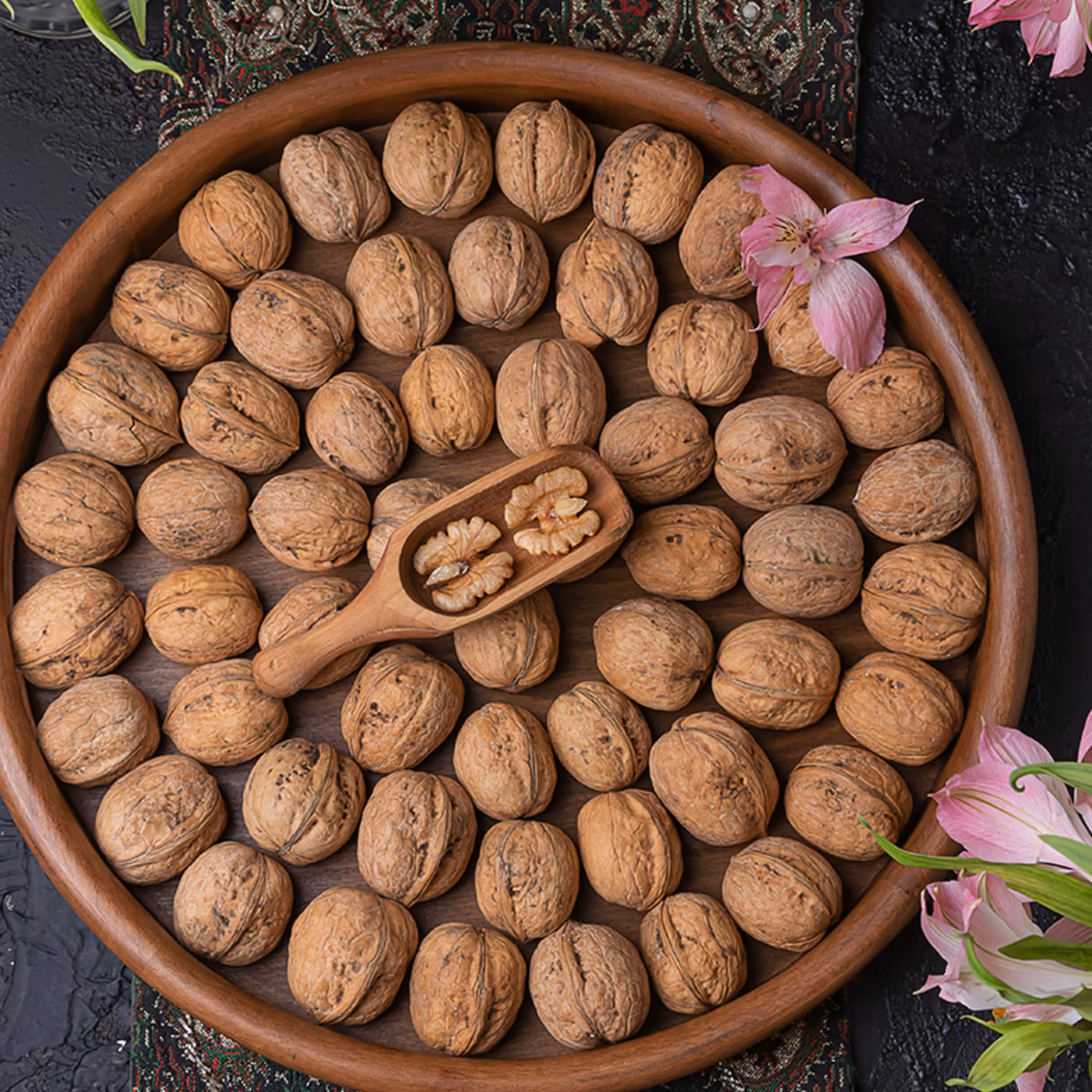 گردو پوست کاغذی10 کیلو گرم محصول 1402