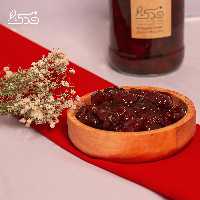 مربای توت فرنگی ممتاز فدک (ظرف شیشه ای)