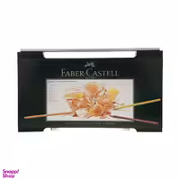 مداد پلی کروم 120 رنگ جعبه فلزی فابرکستل (Faber-Castell)
