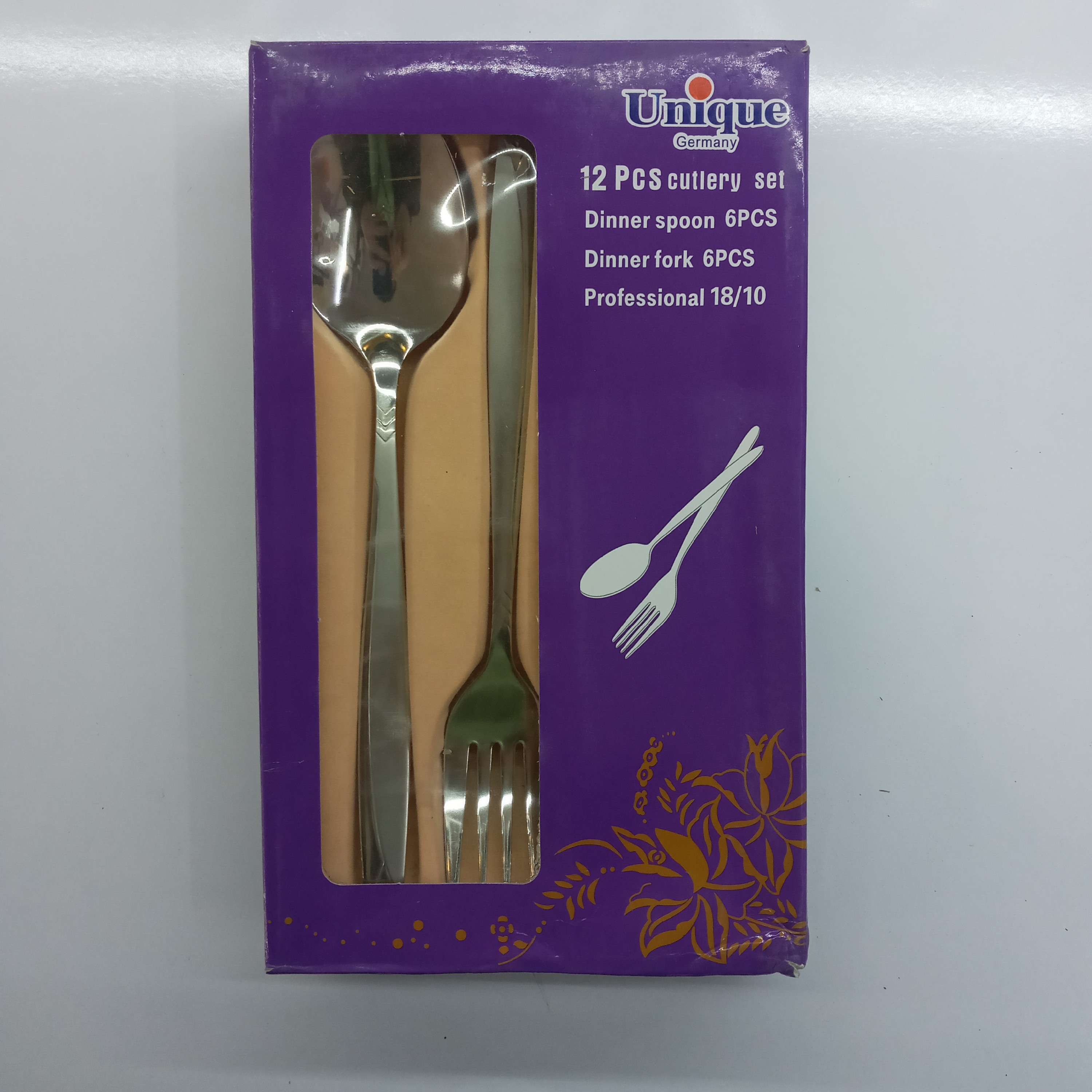 قاشق و چنگال یونیک طرح شبیه مایز 