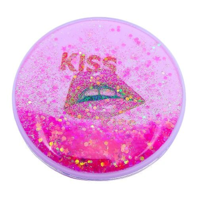 آینه جیبی مدل آکواریومی طرح لب 02