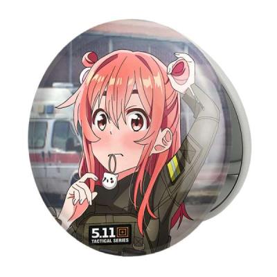 آینه جیبی خندالو طرح ساکوراساوا انیمه کانوجواوکاری مدل تاشو کد 18255