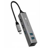 هاب 5 پورت تایپ سی بیسوس Baseus Cube HUB Adapter CAHUB-D0G