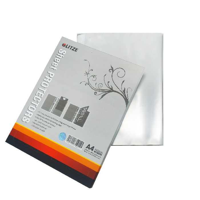 کاور کاغذ A4 لیتز مدل لوکس جعبه ی 100 عددی