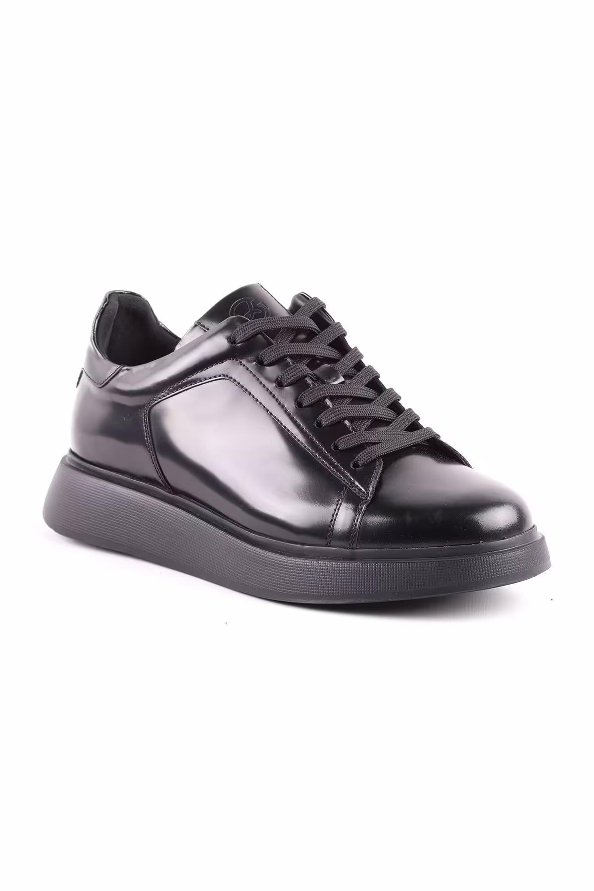 کفش های کژوال مشکی مردانه روزمره چرمی سیاه Libero