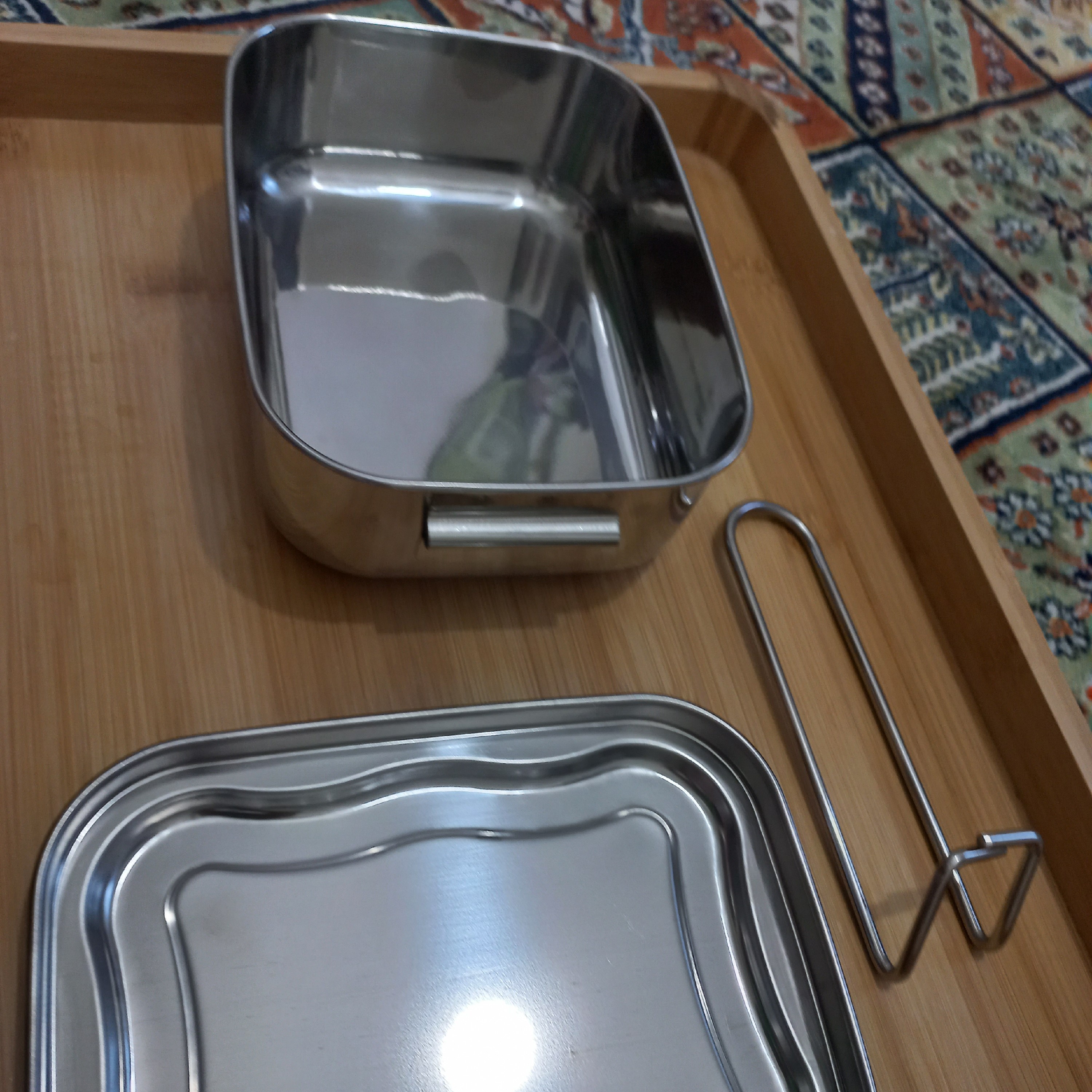 ظرف غذای استیل