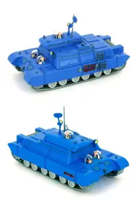 مجسمه فیگور تن تن LUNAR TANK