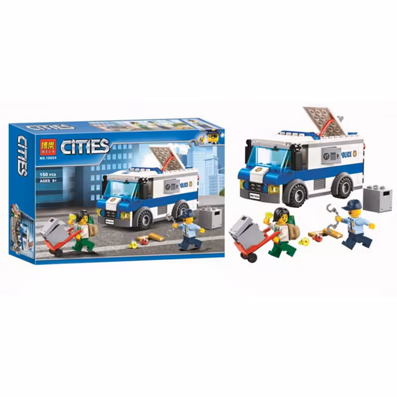 لگو پلیس 150 تکه سری Cities کد 10654