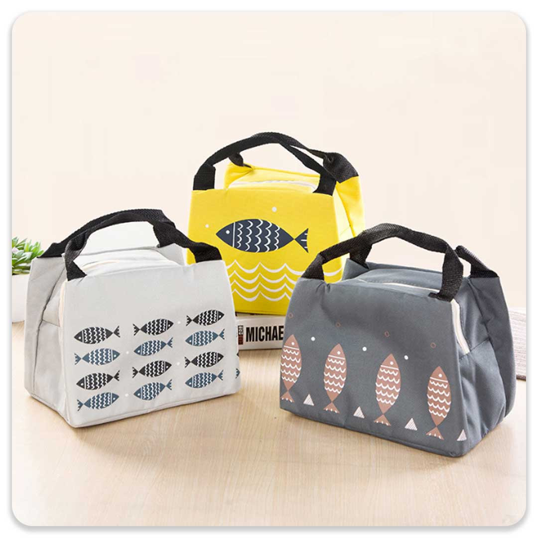 کیف غذا و میوه طرح ماهی