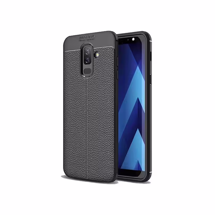 کاور چرمی اتو فوکوس گوشی سامسونگ Samsung Galaxy J8 2018