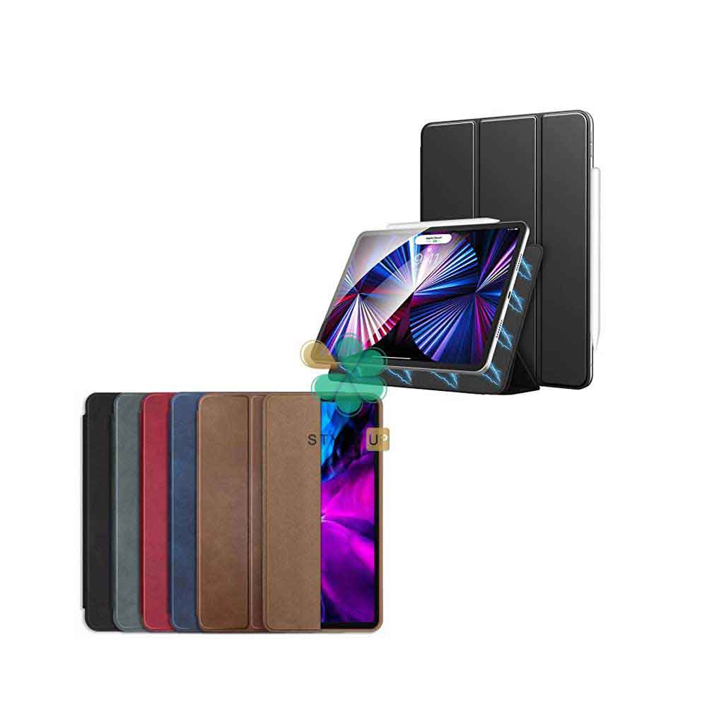 کیف کلاسوری آیپد Apple iPad Pro 11 2022 مدل چرمی Mocome