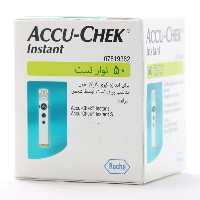 نوار تست قند خون اکیو چک مدل اینستنت بسته 50 عددی