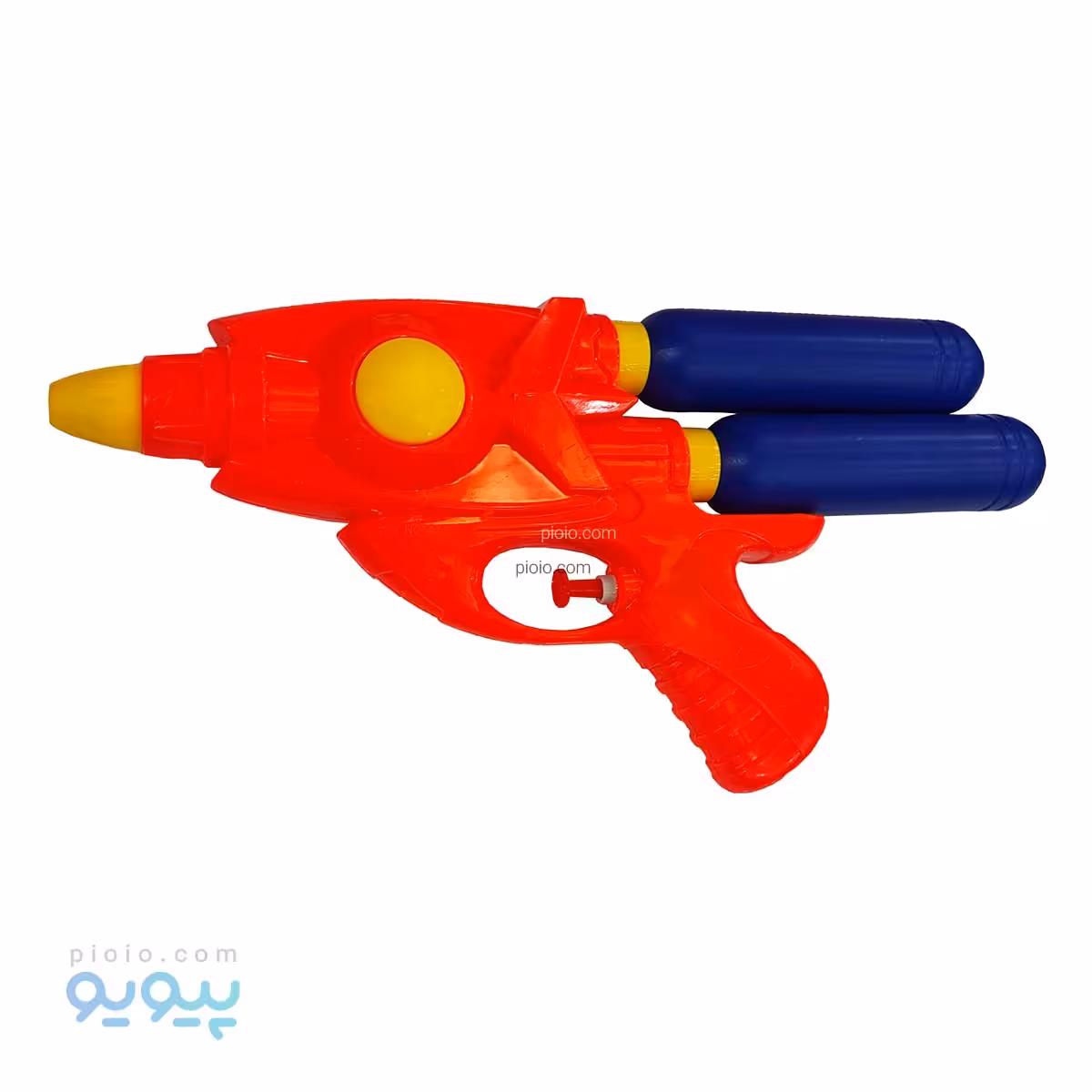 تفنگ آبپاش اسباب بازی پلاستیکی دو مخزن
