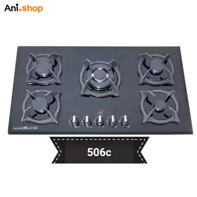 اجاق گاز صفحه ای جانا مدل شیشه ای مدل 506