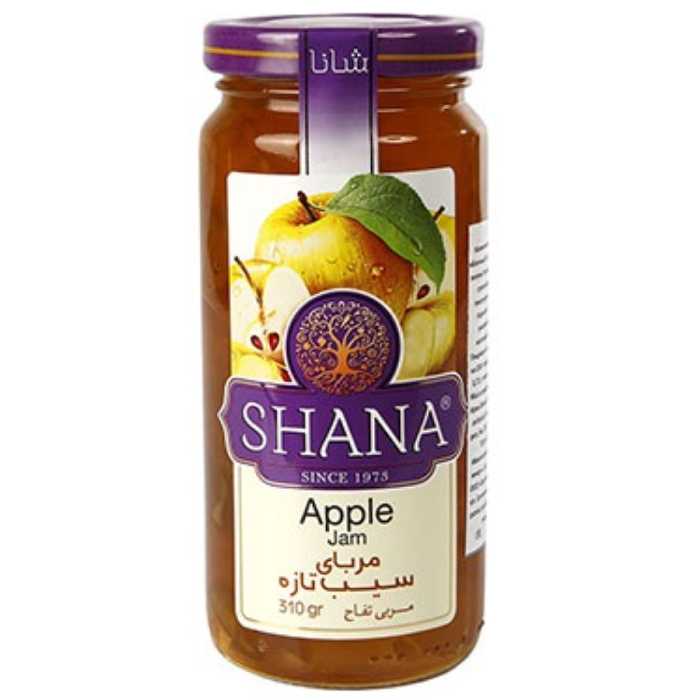 مربای سیب شانا شیشه ((310 گرمی))
