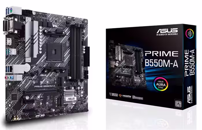مادربرد ایسوس مدل PRIME B550M-A سوکت AM4