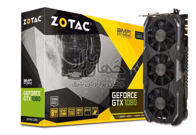 کارت گرافیک زوتک مدل ZOTAC GeForce GTX 1080 AMP Extreme 8GB GDDR5X Gaming Graphics Card