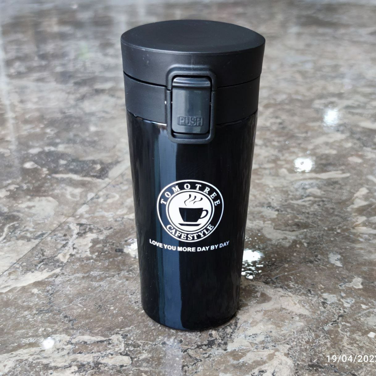 تراول ماگ 380 میلی مشکی