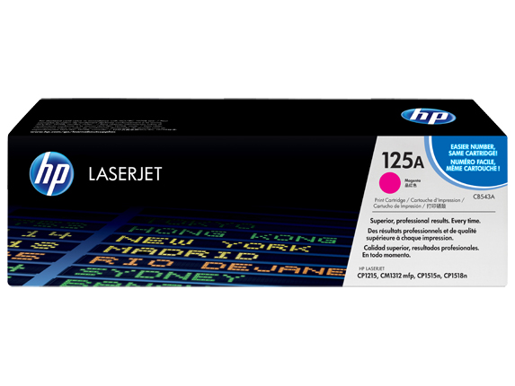 کارتریج لیزری اچ پی مدل 125A رنگ قرمز CB543A