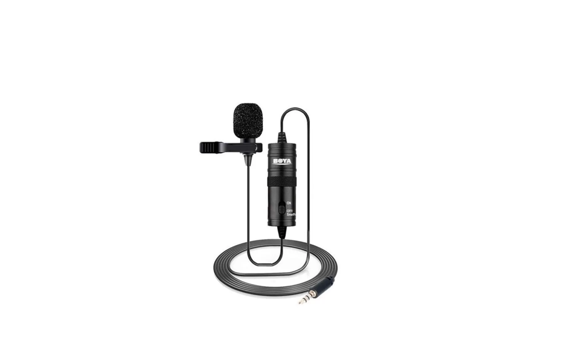 میکروفن یقه ای بویا BOYA Microphone BY-M1 Lavalier Microphone