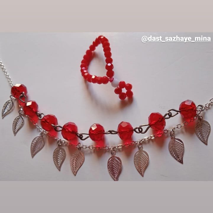 دستبند دو ردیفه جذاب یلدایی