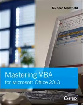󾕇 Mansfield R., Mastering VBA for Microsoft Office 2013, 2013 - دانلود کتاب های دانشگاهی