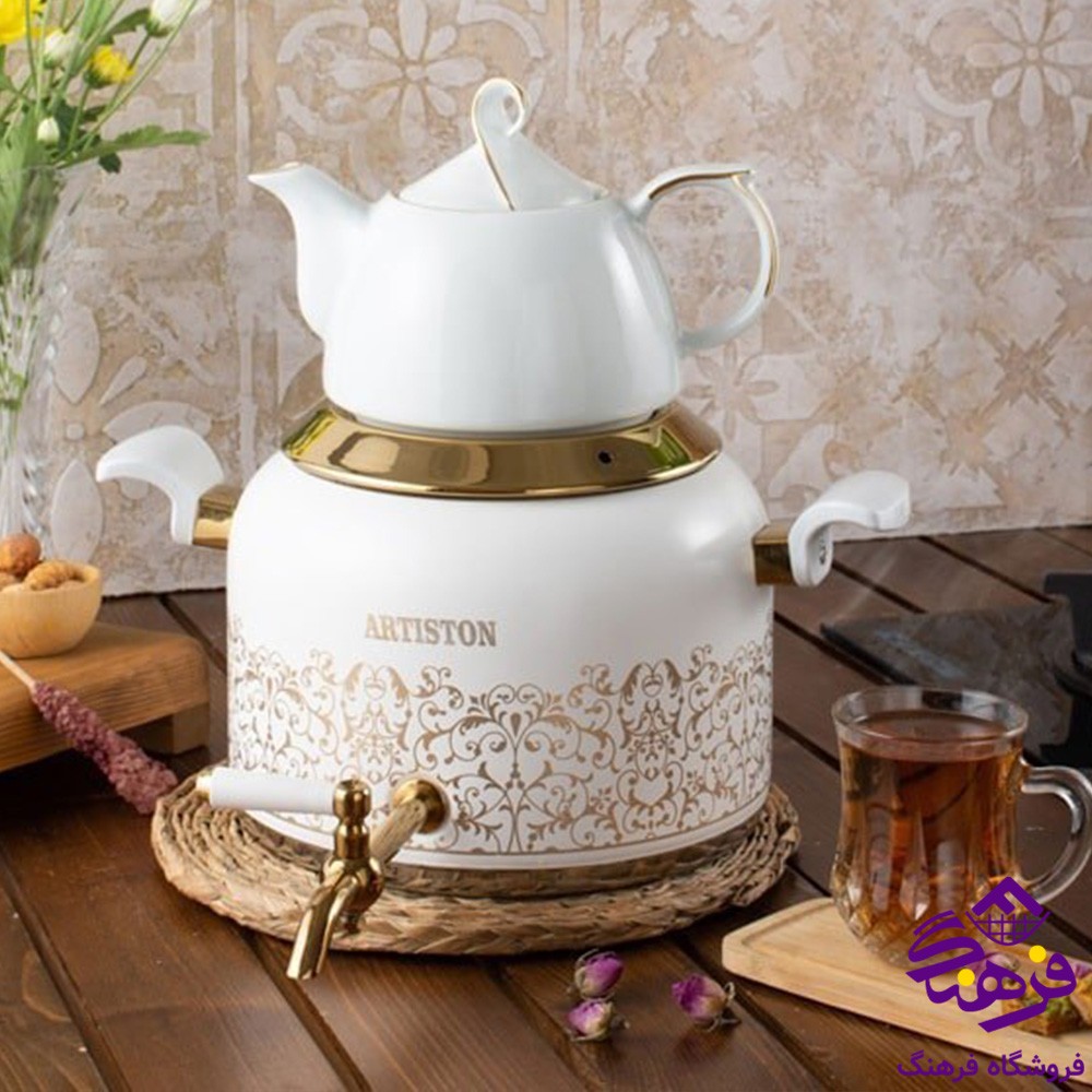 کتری قوری ارتیستون بنجامین سفید 512