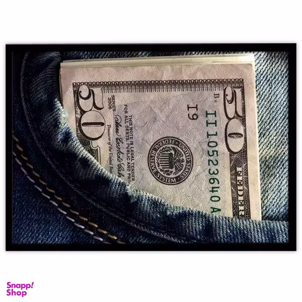 تابلو بکلیت طرح بازار مالی و اسکناس مدل B-11440