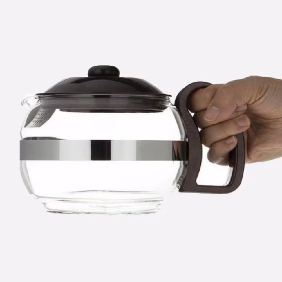 قوری پیرکس درجه 1  ام آر اس (MRS)ظرفیت 1.2 لیتری 