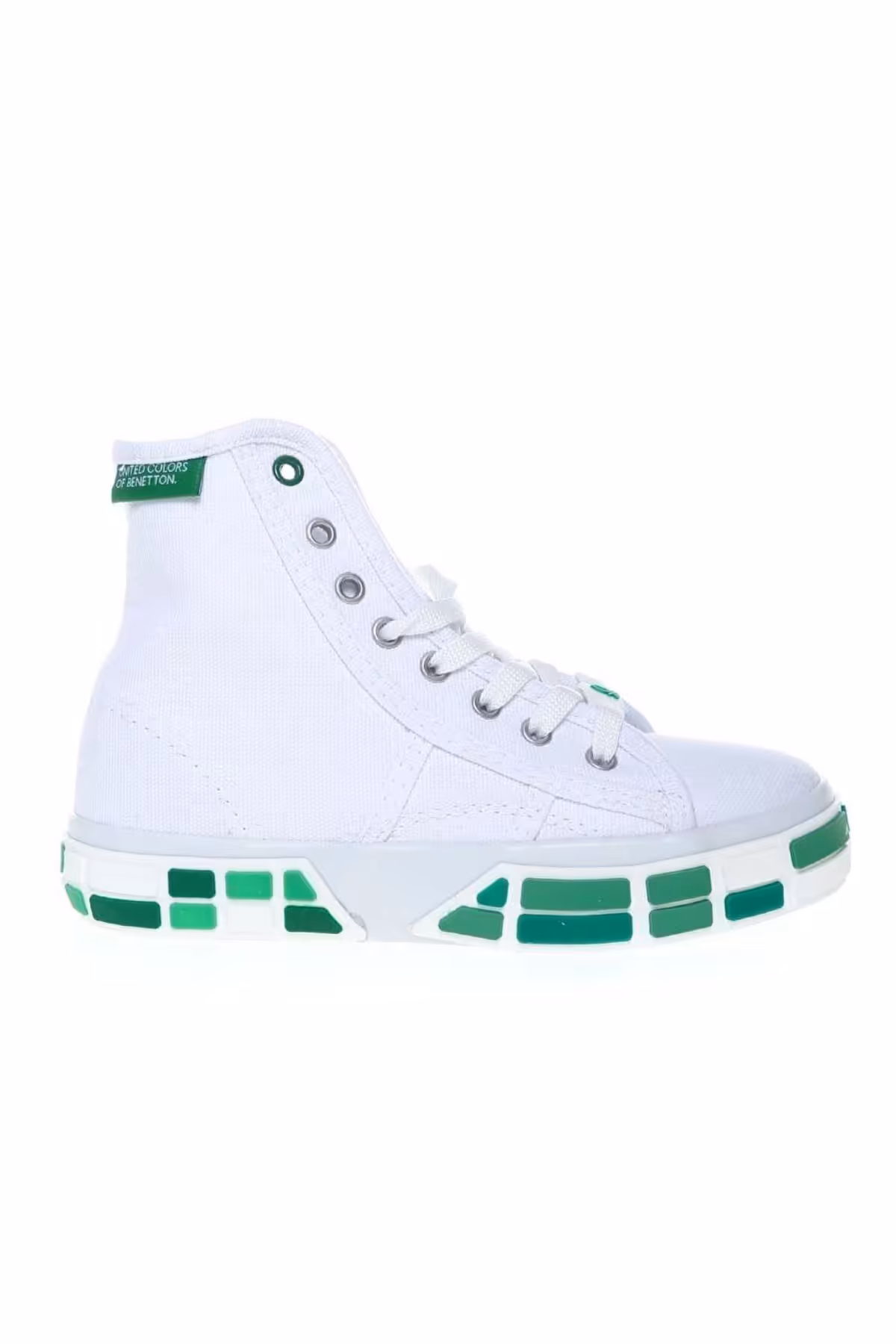 اسنیکر سفید دخترانه و پسرانه بچگانه کفش کتان بچه گانه BN30692 178 سبز Benetton