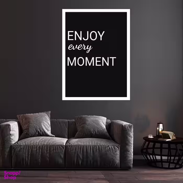 تابلو بکلیت طرح جمله انگیزشی مدرن مدل قاب شاسی W-S10246