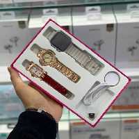پک ساعت هوشمند و ساعت نگین دار مدل TK 15 Mini