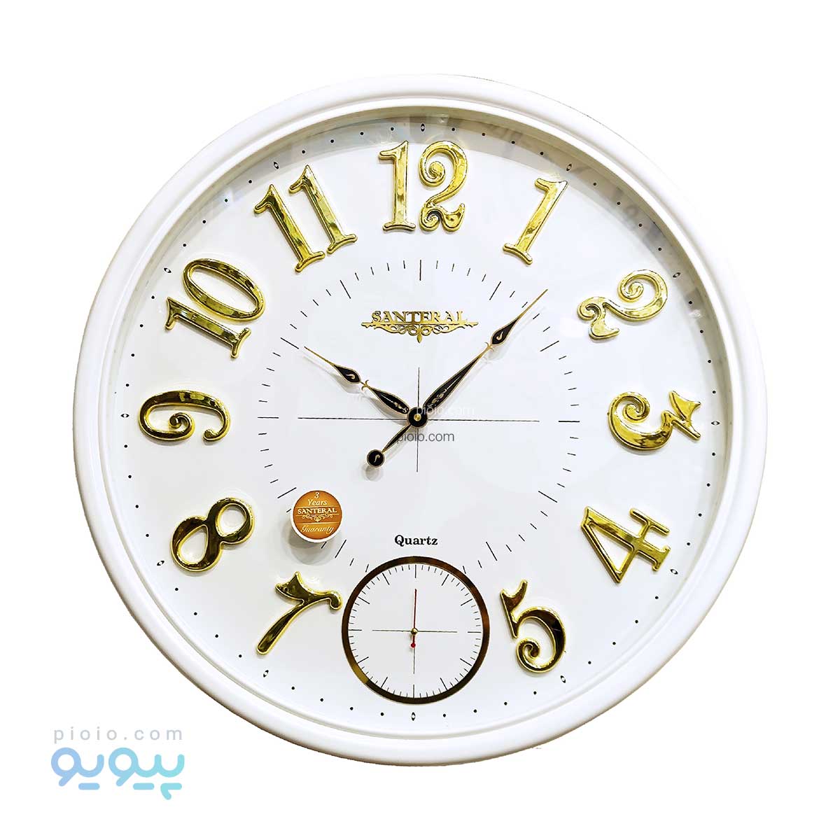 ساعت دیواری برند SANTERAL طرح QUARTZ تک و عمده
