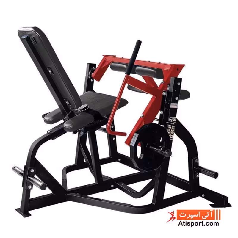 دستگاه پشت پا نشسته وزنه آزاد مدل هامر آیرون فیت PLH4610