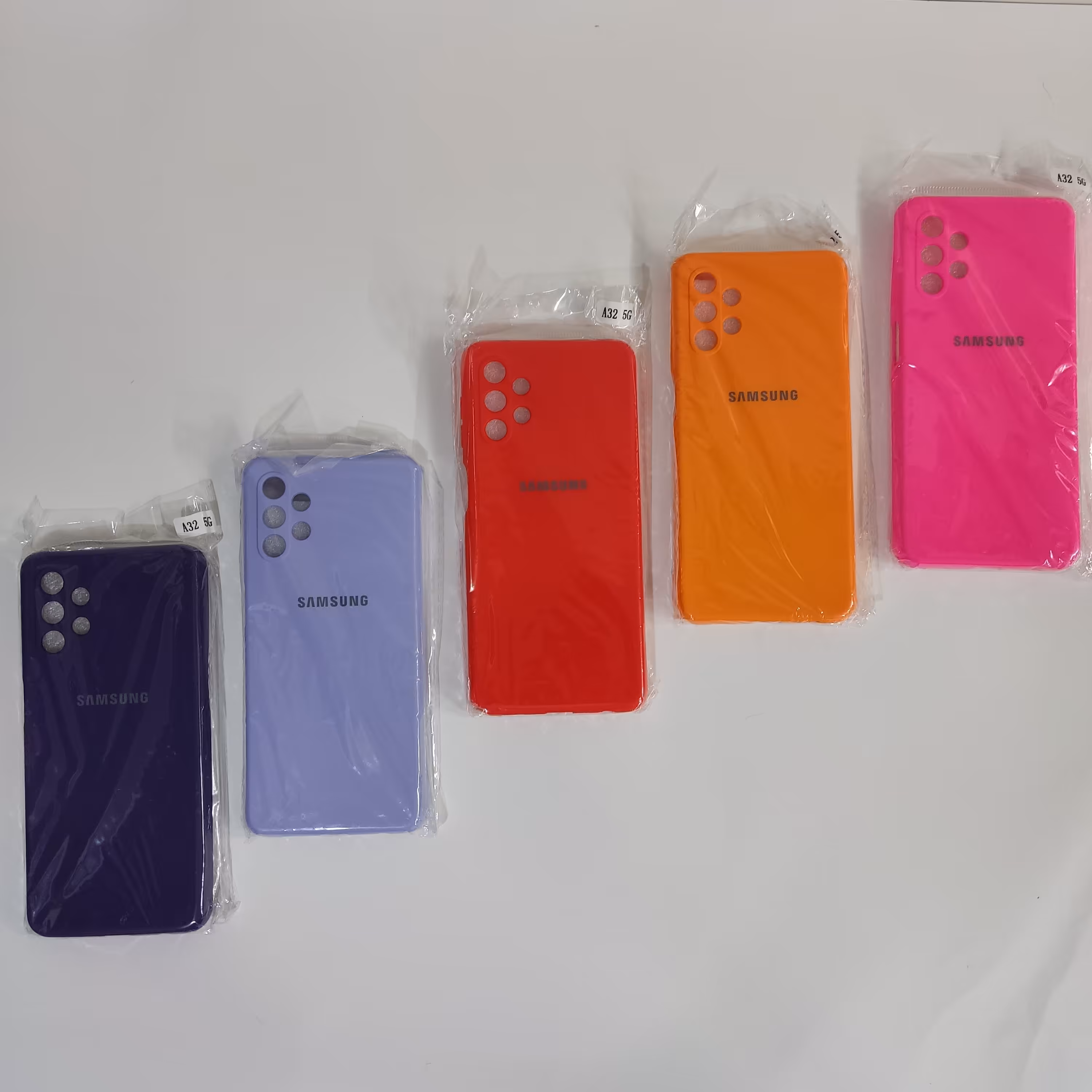گارد (کاور) گوشی سامسونگ a32 5g سیلیکونی، رنگ‌آمیزی متنوع