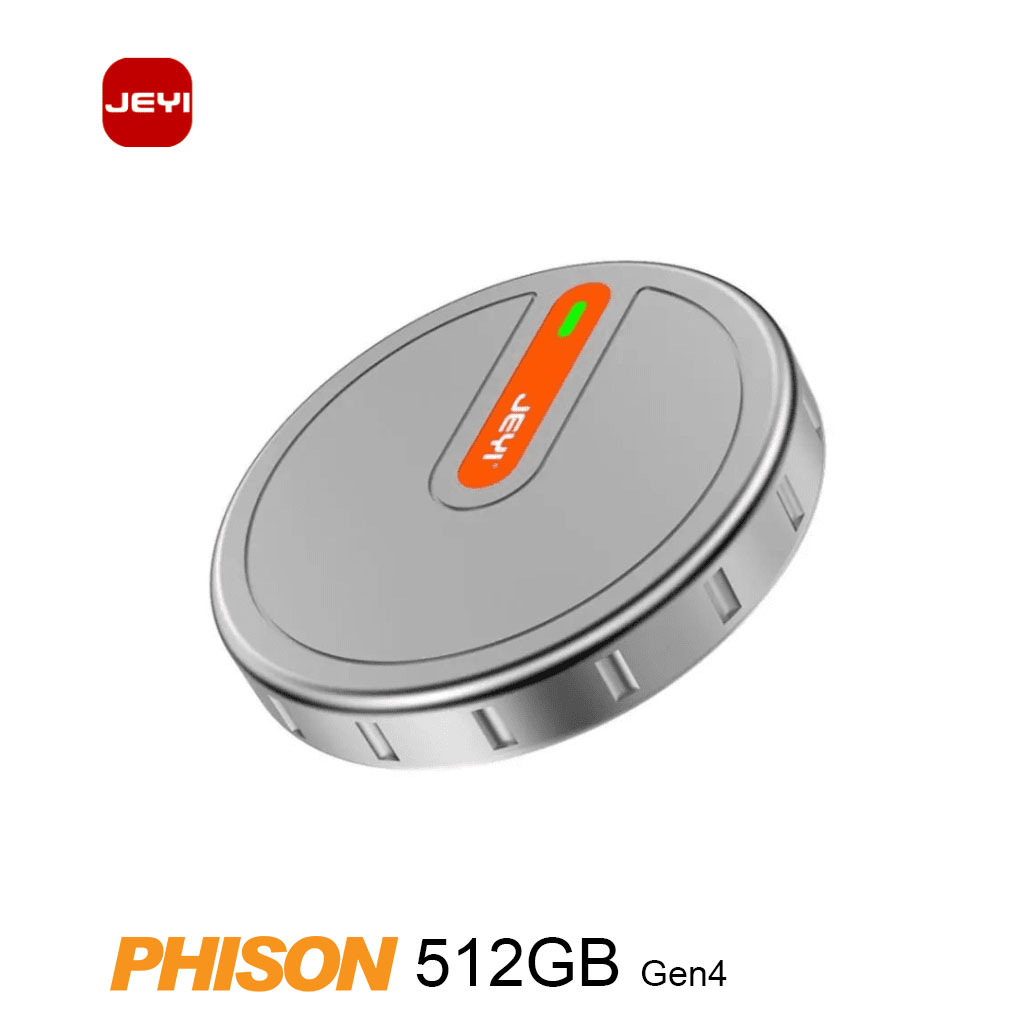 هارد SSD اکسترنال 512 گیگابایتی جیای  مدل JEYI 9210SSD External SSD 512GB 10Gbps Magnetic