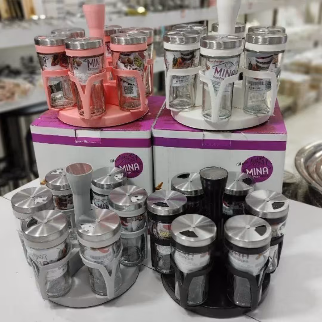 جا ادویه ای چرخشی  Mina