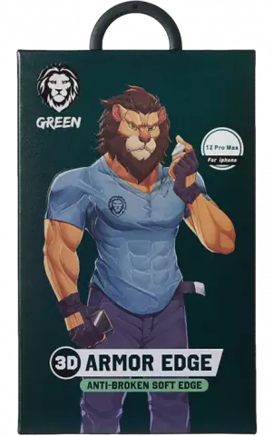 محافظ صفحه نمایش Green Lion مدل Armor Edge مناسب برای iPhone 12 Pro Max
