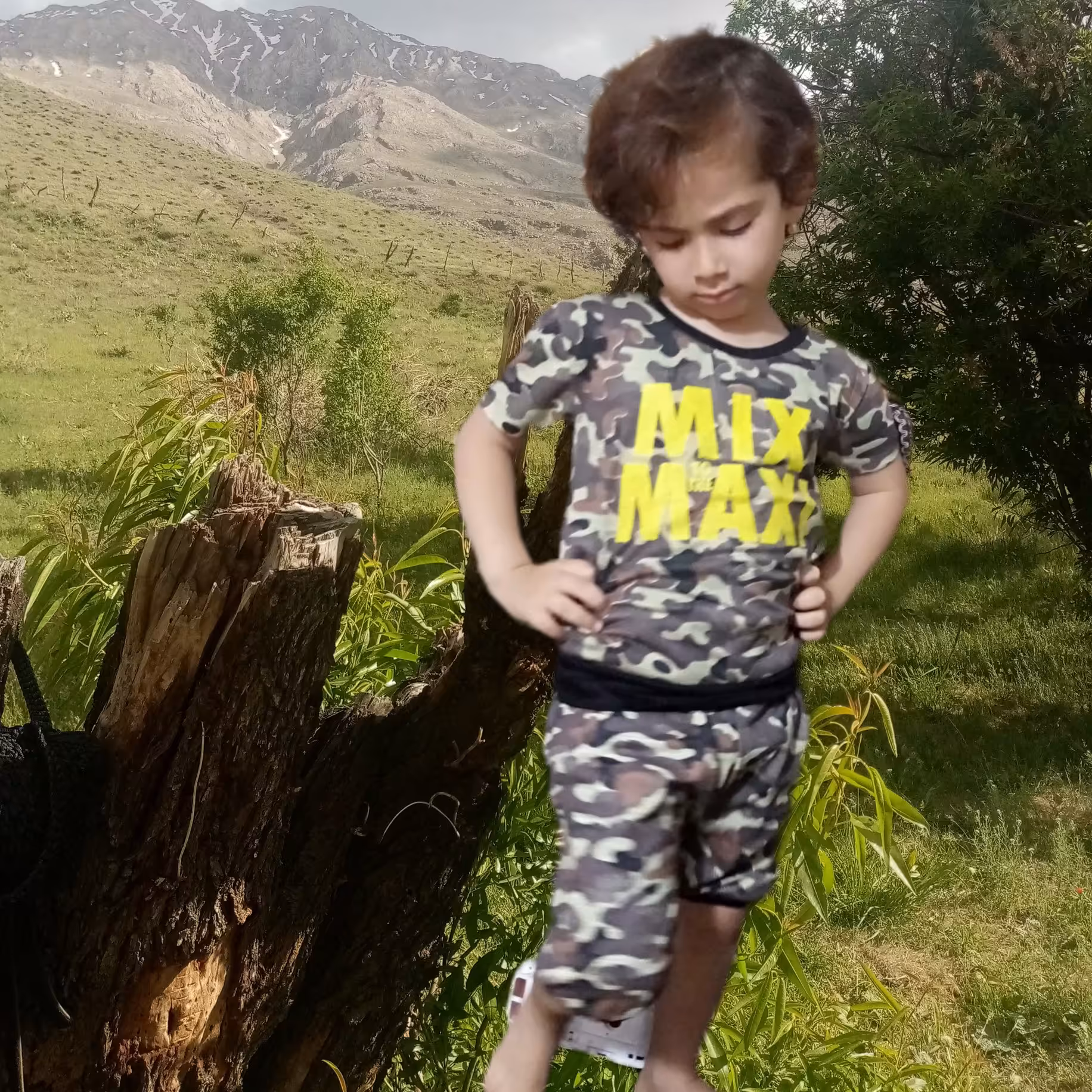 تیشرت شلوارک پسرانه