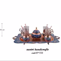 سرویس چایخوری مس و پرداز نصیری