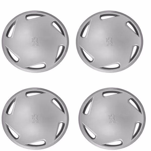 قالپاق  سایز 14 طرح فرانسوی مناسب پژو 405 بسته بندی 4 عددی برند حامد