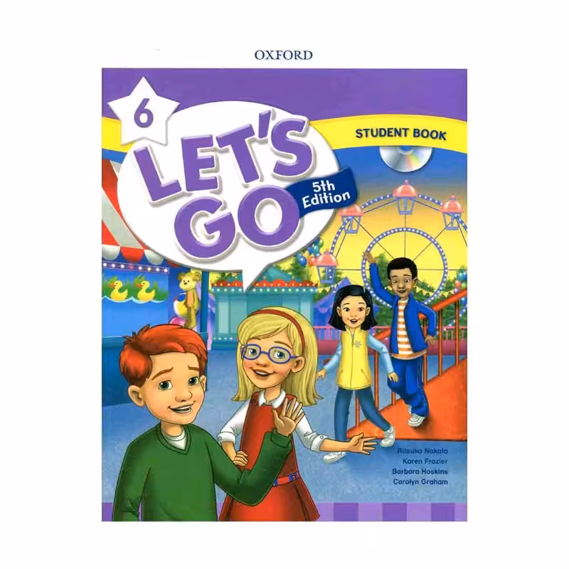 کتاب زبان لتز گو 6 ویرایش پنجم Lets Go 6 Fifth Edition 